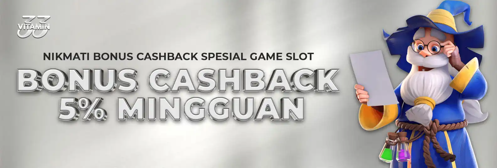 BONUS CASHBACK MINGGUAN SLOT 