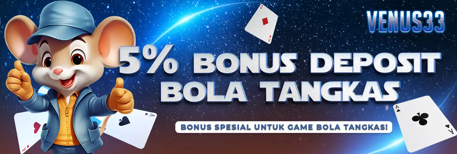 BONUS DEPOSIT 5 % BOLA TANGKAS